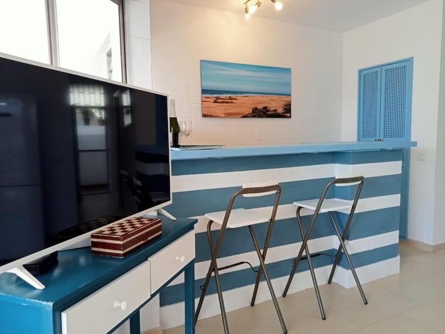 Apartment With Large Terrace, 10 Meters From Playa De Las Burras San Bartolomé Εξωτερικό φωτογραφία